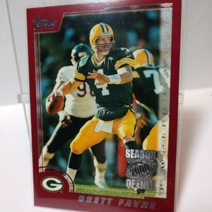 2000 Topps Season Opener Brett Favre card #154 Green Bay Packers GQ.